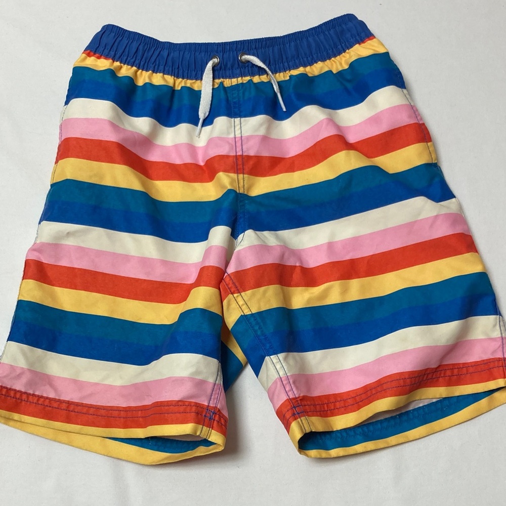 Hanna Andersson Multicolor Striped Kids Shorts
